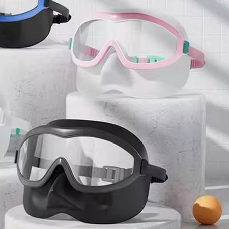Maschera Occhialini Da Nuoto Con Copertura Per Naso 16x6cm Attrezzatura Immersioni 618448