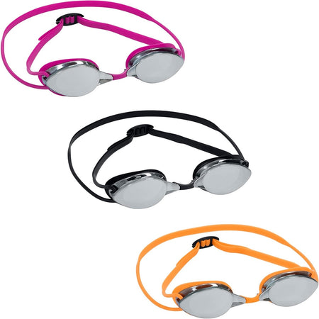 Occhialini Da Nuoto Piscina A Specchio Protezione Uv Ocean Swell 14+ Anni 3 Colori 21066