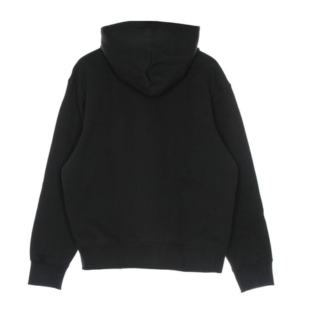 Adidas Felpa Cappuccio Uomo Hoodie Adicolor Trefoil Black da uomo