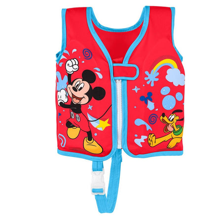 Gilet Cuscinetti In Schiuma Salvagente Giubbotto Mickey Trainer Bambini 1-3 Anni 9101d