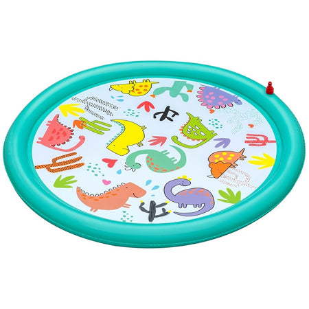 Tappetino Gonfiabile Dinosauri Spruzzi Desert Dino Da 48"/122cm +2 Anni Giardino 52698