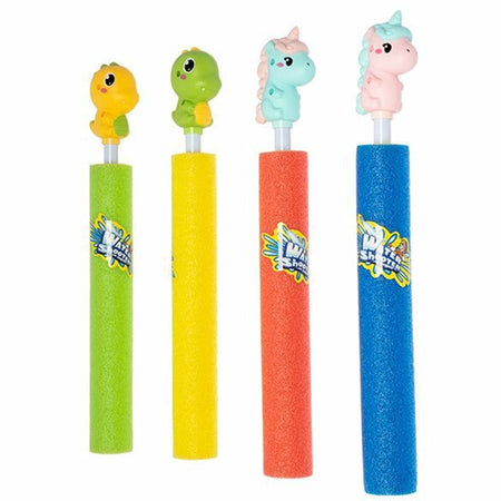Tubo Pistola Spara Acqua Con Animaletti 36x4cm Schiuma Giocattolo Per Bambini 6559062