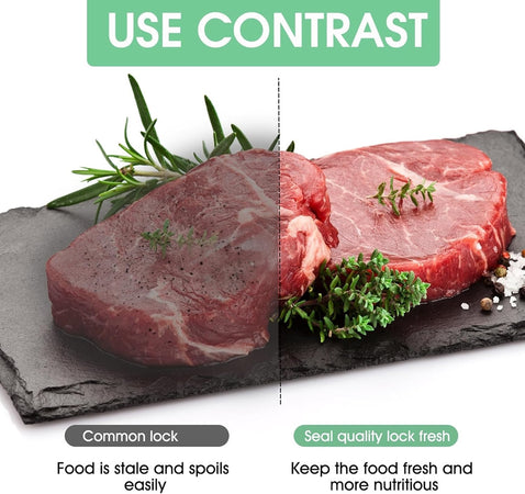 Mini Sigillatore Per Sottovuoto 7in1 Portatile 3 Velocità Ricaricabile Con 5 Sacchetti