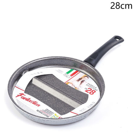 Padella Per Bicottura Con Divisorio Integrato Antiaderente Antigraffio Diametro 28/32 Cm