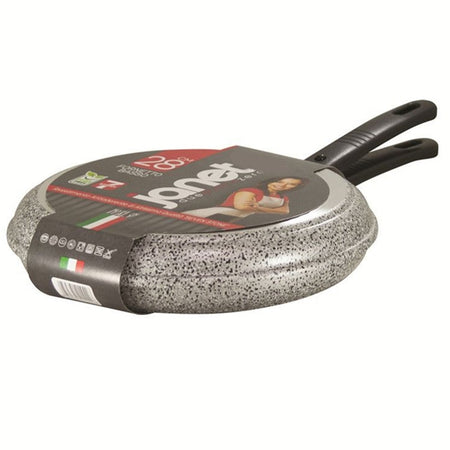 Padella Fornetto Basso Antiaderente ø28cm 7 Strati Pfoa Free Con Manici Estraibili 037852m