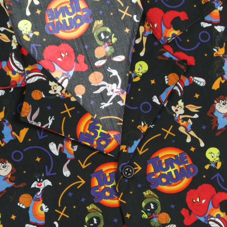 OCTOPUS Camicia Manica Corta Uomo Legacy Shirt X Space Jam Black da uomo