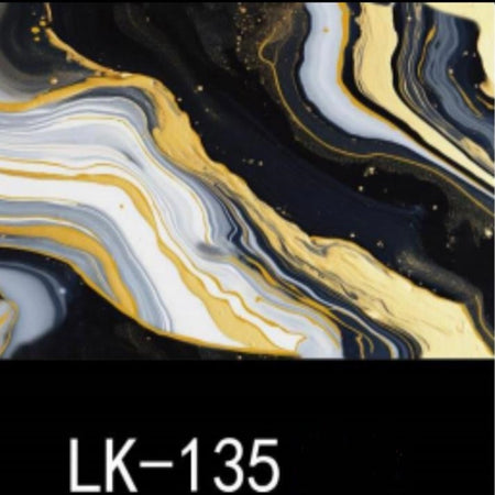 Pannello Adesivo Effetto Marmo Nero Fluido Venato Oro Bianco 120x300cm Pareti Paraschizzi