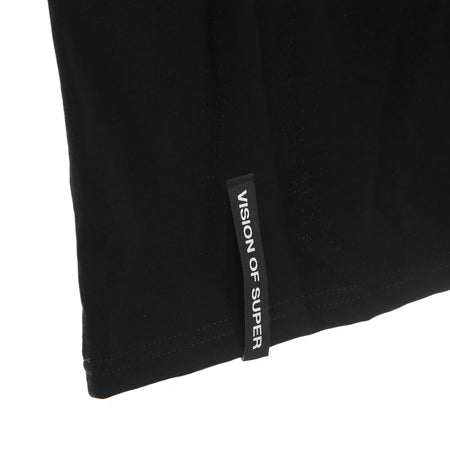 VISION OF SUPER Maglietta Uomo Superland Print Tee Black da uomo