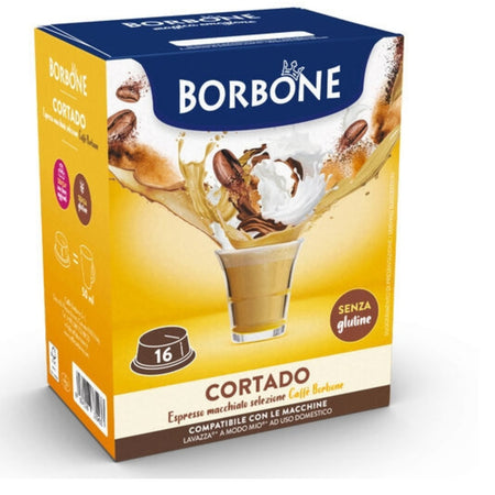 Borbone Cortado Box Capsule Compatibili A Modo Mio 16 pz