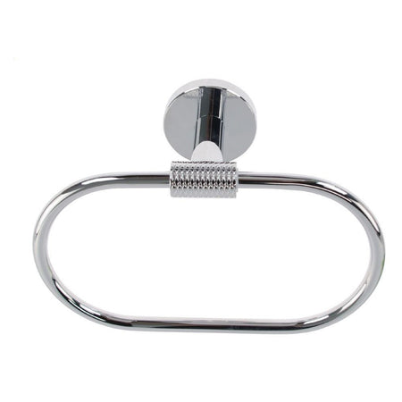 Porta Asciugamani Ad Anello In Acciaio Accessorio Da Bagno Portasciugamano 87921