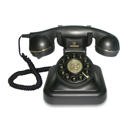 Brondi Vintage 20 Telefono Fisso Nero