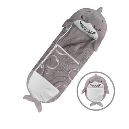 Sacco A Pelo Per Bambini Con Cuscino Morbido Confortevole Pieghevole 2in1 Campeggio Casa