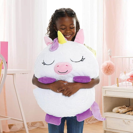 Sacco A Pelo Per Bambini Con Cuscino Morbido Confortevole Pieghevole 2in1 Campeggio Casa