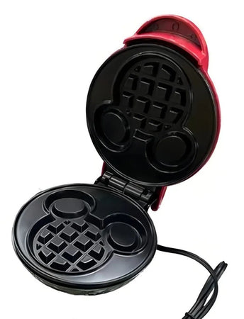 Mini Piastra Macchina Per Waffle A Forma Di Topolino Antiaderente Bambini Facile Da Usare