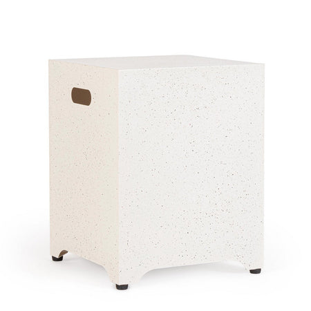 Mobiletto contenitore bombola in acciaio verniciato con copertura telo