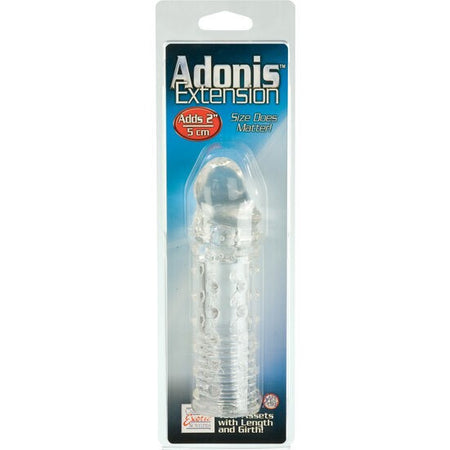 Guaina in Silicone Trasparente Calex Adonis Extension