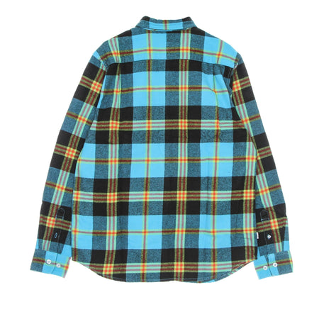 OBEY Camicia Manica Lunga Uomo Orchard L/s Woven Aqua Multi da uomo