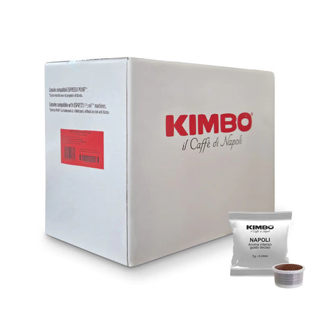 Capsule Caffè Kimbo miscela Napoli compatibili Espresso Point 100 capsule