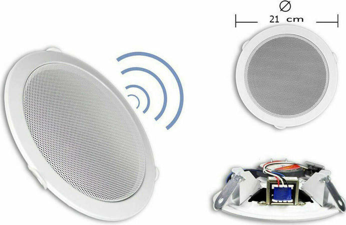 21Cm Coppia Casse Acustiche 20W x1 BLUETOOTH Incasso Filodiffusione Negozi CASA Elettronica/Elettronica per veicoli/Elettronica per auto/Sistemi audio/Altoparlanti/Sistemi Subwoofer integrati Zencoccostore - Formia, Commerciovirtuoso.it