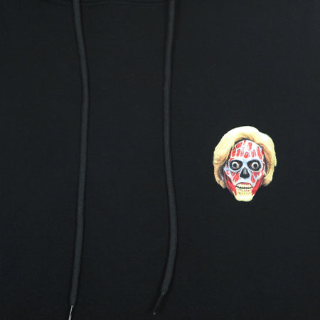 PROPAGANDA Felpa Cappuccio Uomo Scarful She Hoodie Black da uomo