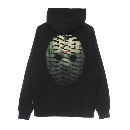 PROPAGANDA Felpa Cappuccio Uomo Ribs Icon Mask Hoodie Black da uomo