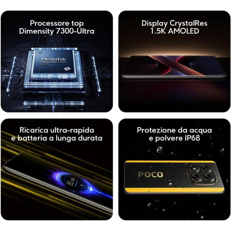 Poco x7 8+256gb 6.67 5g Green ds eu