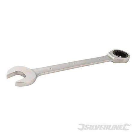 Chiavi a cricchetto combinata metrica a testa fissa, varie misure Silverline Silverline