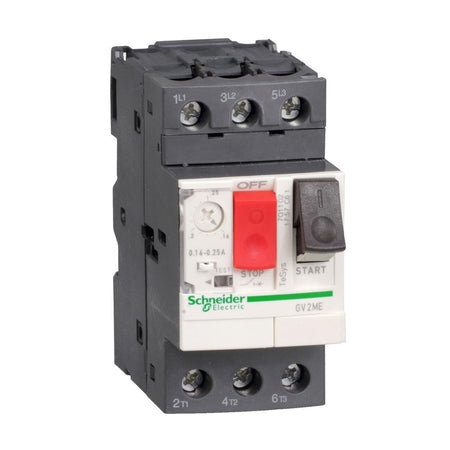 Interruttore Magnetotermico TeSys GV2 1,6-2,5A Schneider