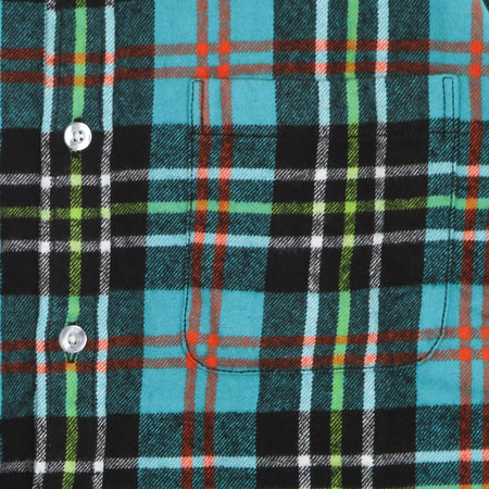 OBEY Camicia Manica Lunga Uomo Even L/s Woven Wovens Aqua Multi da uomo