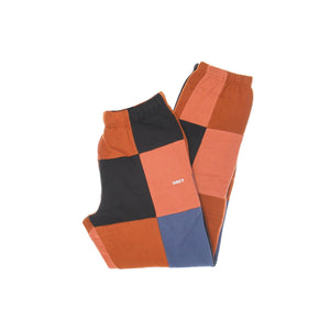 OBEY Pantalone Tuta Felpato Uomo Mosaic Sweatpant Ginger Multi da uomo
