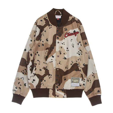 MITCHELL & NESS Giubbotto Bomber Uomo Nba Camo Reflective Jacket Chibul Camo/original Team Colors da uomo