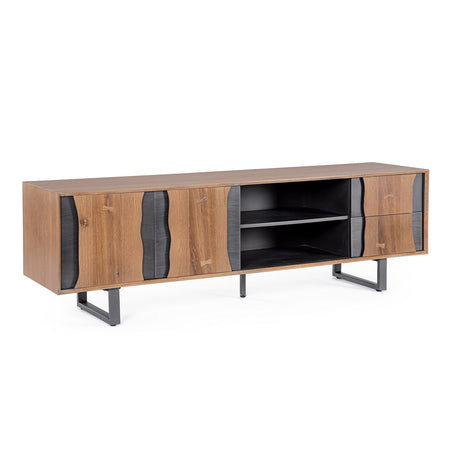 Mobile porta TV "Garwood" in legno MDF impiallacciato per interno