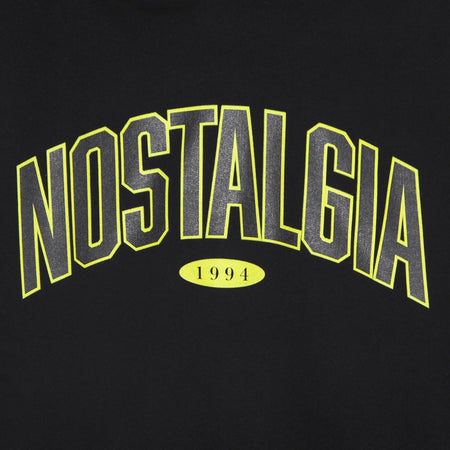 USUAL Felpa Cappuccio Uomo College Hoodie Black da uomo