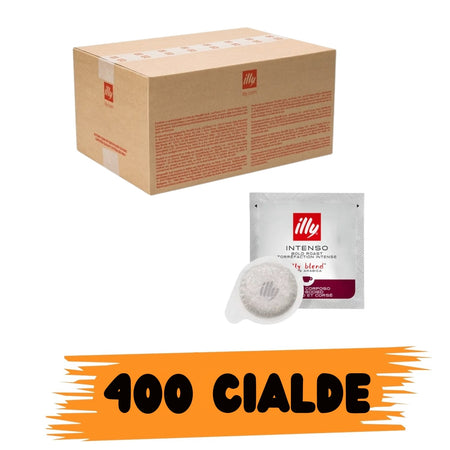 Illy Caffè Tostato Intenso 400 Box Cialde 44mm