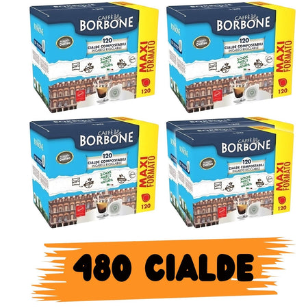 Borbone Cialde Miscela Decisa (Nera) 480