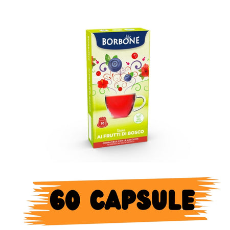 Borbone Box Capsule Comp. Nespresso Frutti Di Bosco 60pz