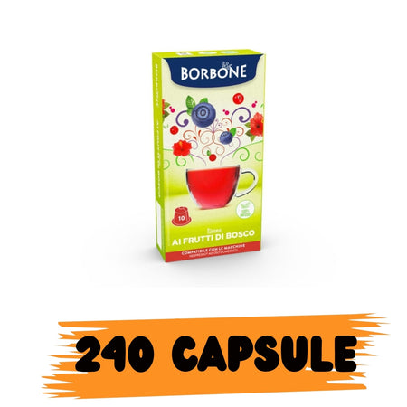 Borbone Box Capsule Comp. Nespresso Frutti Di Bosco 240pz