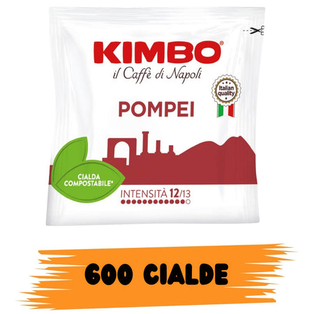 Kimbo Caffè In Cialde 44mm Pompei 600pz