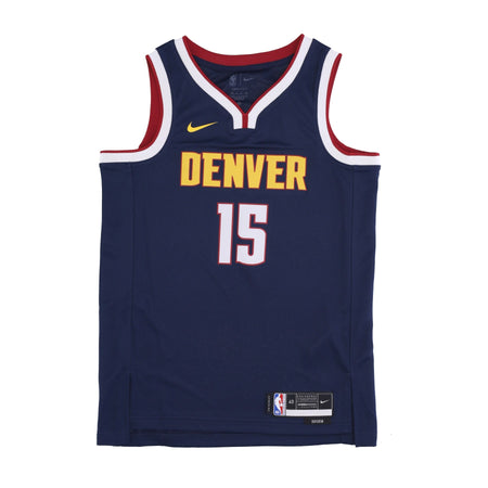 NIKE NBA Canotta Basket Uomo Nba Dri-fit Swingman Jersey Icon Edition 2022/23 No 15 Nikola Jokic Dennig College Navy da uomo