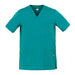 Casacca Flavio Verde Casacca Infermiere Medicale Collo a V No Stiro Microfibra Superleggera