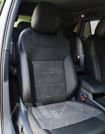Coprisedili su misura Per Volkswagen ID.4 Crozz (2020+), Leather Style
