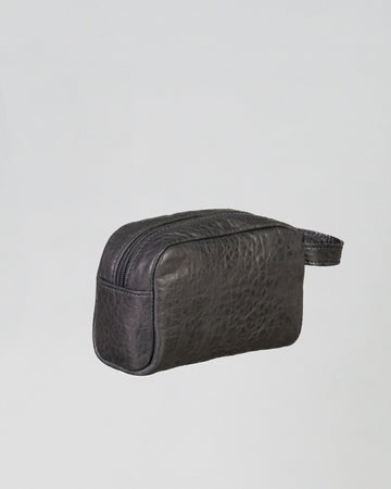 Loris Bis - Borsello Piccolo Uomo Nero in vera pelle