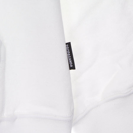 PROPAGANDA Felpa Leggera Cappuccio Uomo Wise Ribs Icon Natural da uomo