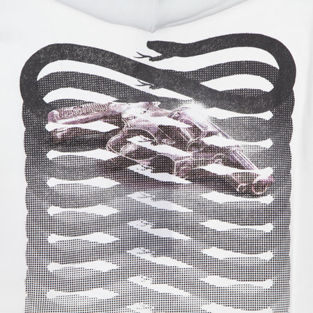 PROPAGANDA Felpa Leggera Cappuccio Uomo Wise Ribs Icon Natural da uomo