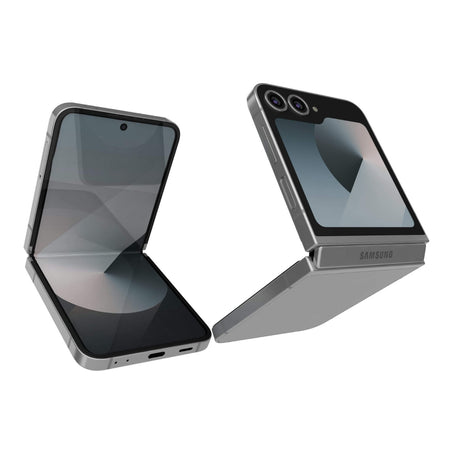 SAMSUNG Galaxy Z Flip6 - 256GB, RAM 12GB, Display 3,4" SAMOLED/6,7" Display Dynamic AMOLED 2X colore SILVER - SM-F741B