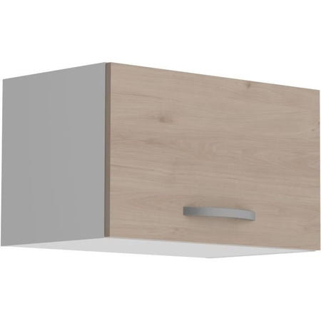 Oslo Upper Cabinet 1 Door - Decor Chene Jackson - L 60 X D 36 X H 35 cm