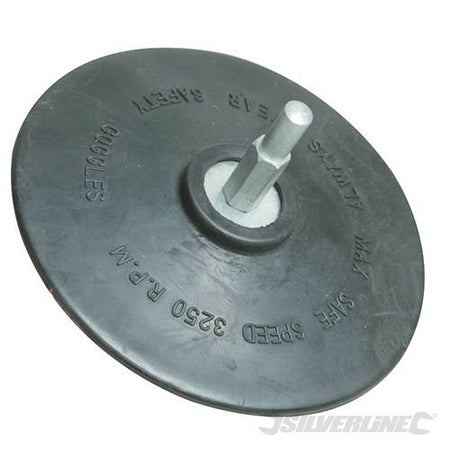 Platorello fissaggio a strappo per trapani elettrici con mandrino 6mm silverline Silverline