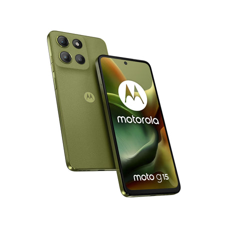 MOTOROLA Moto G15 Smartphone 4G 6.72" RAM 8GB Memoria Interna 128GB Colore - GREEN - DS ITA