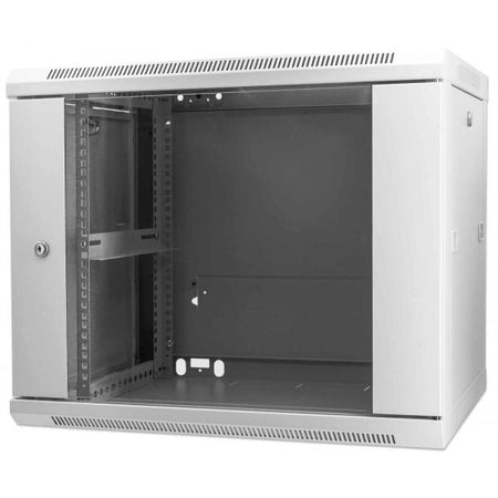 Armadio Rack 19'' a muro 9 unità sezione unica prof. 450 Grigio