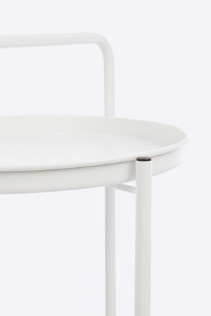 Carrello "Austin" con vassoio struttura in acciaio trattato per esterno